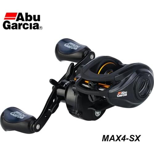 Abu Garcia MAX4-SX New Fishing Reel 7+1BB Waterproof Corrosion Resistant 7.1:1 Max Drag 8kg 209g Baitcasting Reel Fishing Wheel