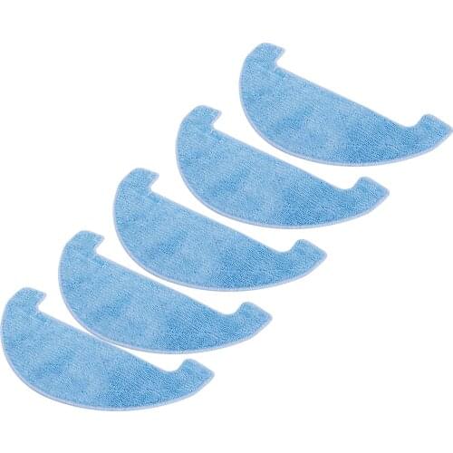Hot! 5 Pack Replacement Cleaning Pad Clean Mop For Ilife V80,V8S,X800 Robotic Vacuum Cleaner Parts Accessories
