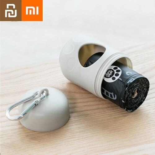 Xiaomi Portable Poop Picking Box Pet Dog Small Garbage Bag Thickening Replacement Poop Picking Bag Dog Poop Folder Toilet Youpin