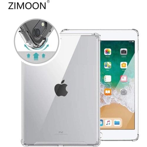 For iPad 10.2/9.7 Soft Case for iPad Air 4/3/2 Transparent Cover for iPad Pro 11/10.5/9.7 Protective Shell for iPad mini 5/6