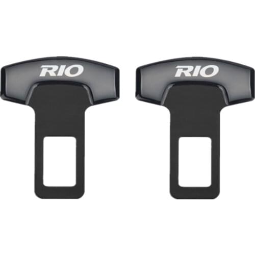 For KIA Rio K2 K3 K4 K5 KX3 KX5 QL Cerato Soul Sportage Safety Belt Buckles Car Safty Belt Alarm Canceler Stopper 2pcs