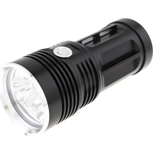 Waterproof 60W 1800 Lumens 3x XM-L XML T6 LEDs 5 Modes Outdoor LED Flashlight Light High Power Flash Lamp