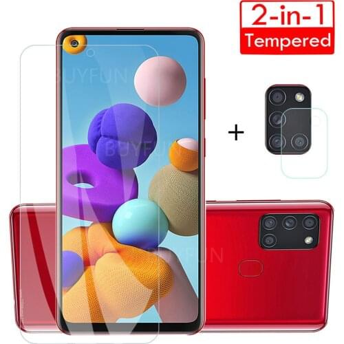 Tempered glass for samsung galaxy a21s a21 a51 a71 a21 s camera lens screen protector for samsung a51 a71 a21s A21s A21S glass