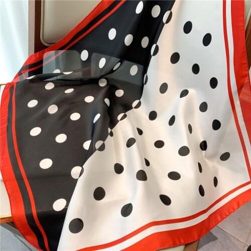 Women Patchwork Floral Square Scarf 70*70cm Scarves Silk Feeling Fashion Lady Shawls Femme Hijab Ethnic Style Hair Tie Band Caps