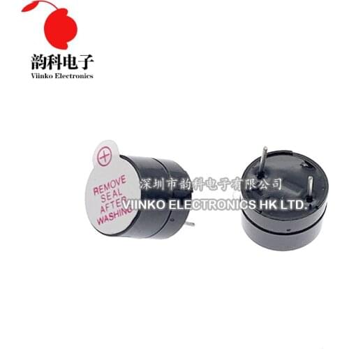 10pcs 3v Active Buzzer Magnetic Long Continous Beep Tone 12*9.5mm Divided