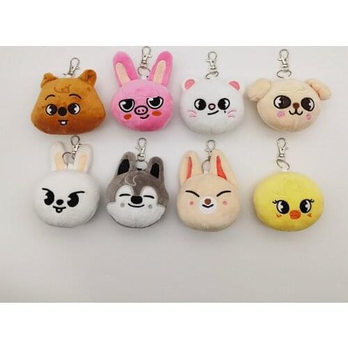 Kpop Stray Kids Skzoo Plush Keychain kawaii Pendant