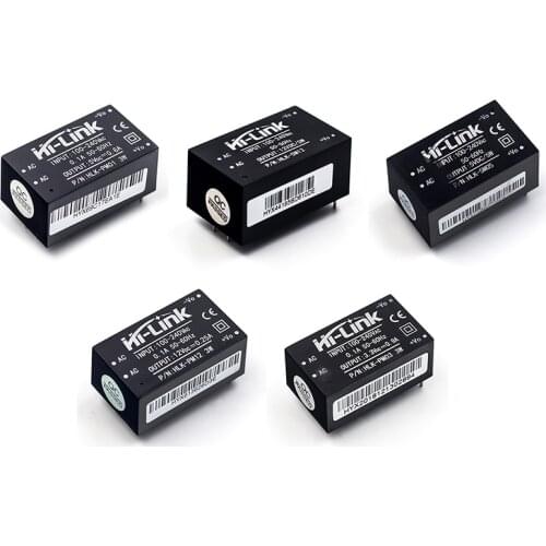 HLK-PM01 HLK-PM03 HLK-PM12 AC-DC 220V to 5V/3.3V/12V mini power supply module,intelligent household switch power supply module