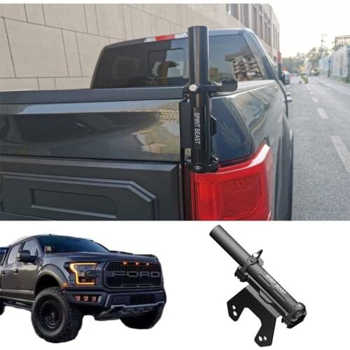 Off Road Tailgate Flagpole Base Bracket For Ford F150 2015-2020 Raptor 2018 2019 2017 2016 Limited Car Accessories