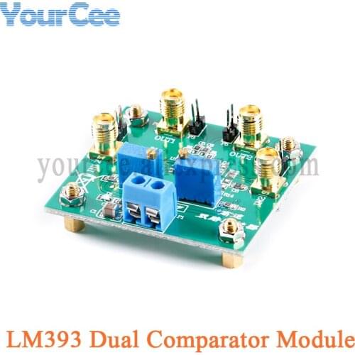 LM393 Dual Comparator Module Wide Power Supply Voltage Low Power Low Offset Voltage Dual Comparator Board