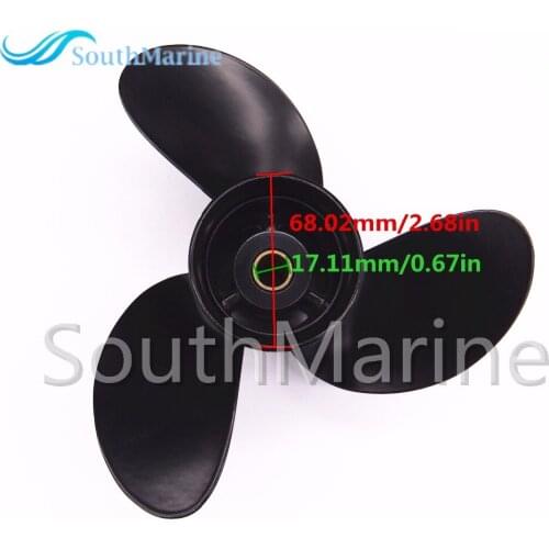 Boat Motor Propeller for Hangkai 2-stroke 9.8hp 12hp outboard Engine