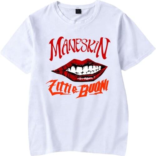 Maneskin-camiseta estilo grafite estampa, primavera, vero, frias, rua, homens/mulheres, casual, novidade, estilo hip hop
