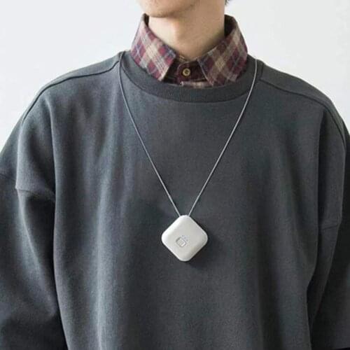 Cute Portable Wearable Air Purifier Lonizer Purifier Indoor Outdoor Gifts