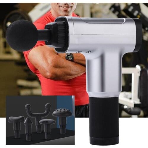 High Power muscle massage gun vibration massager gun Deep Muscle Massager Use fitness relief pain Relax body