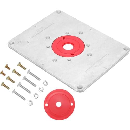 Trimming Machine Flip Panel Woodworking Milling Flip Board Woodworking Router Table Insert Plate Woodworking Tools