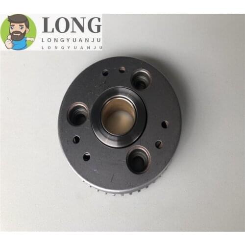 Motorcycle One Way Bearing Starter Clutch Assembly For Yamaha YBR125 JYM125 YBR 125 YB125 46 Gear Teeth Counter Bore Spare Parts