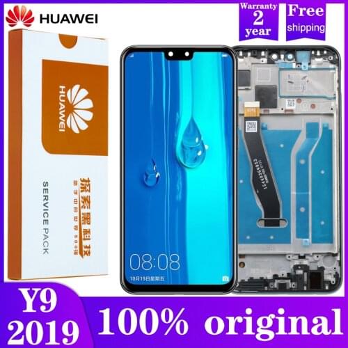 Original 6.5'' LCD with Frame For HUAWEI Y9 2019 / Enjoy 9 Plus LCD Display Touch Screen Digitizer Assembly Replacement