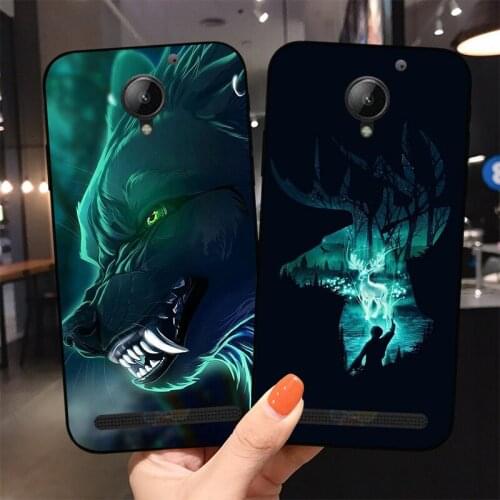 Printed Case for Lenovo Vibe C2 / C2 Power K10A40 Cover Original Cute Printing Drawing silicone Phone Case Shell
