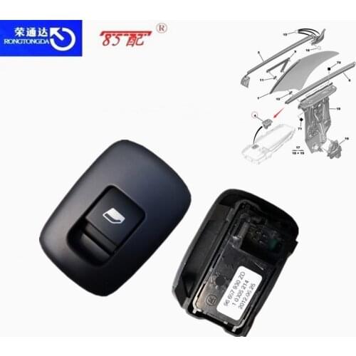 Window regulator switch assembly rear door 6490C6 For Peugeot 508 308CC For Citroen C5 Rear door window regulator