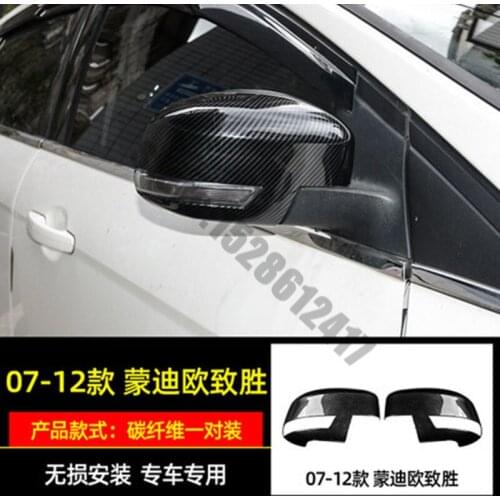 High quality ABS Chrome Rearview mirror cover Trim/Rearview mirror Decoration fit for Ford Mondeo 2007-2012Car Styling