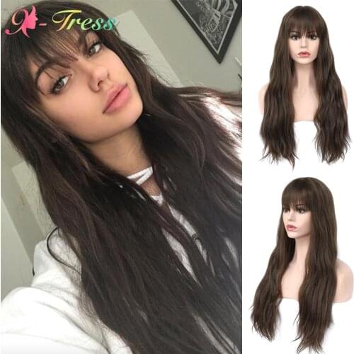 X-Tress Black Wigs