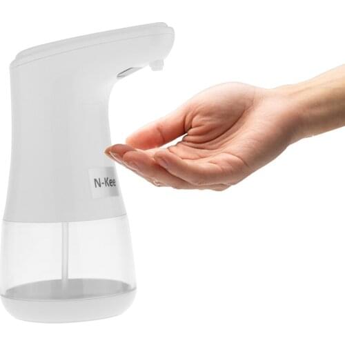Automatic Soap Dispenser 360ml, Touchless Foaming Soap Dispenser Electric Auto Soap Dispenser for Bathroom Kitchen