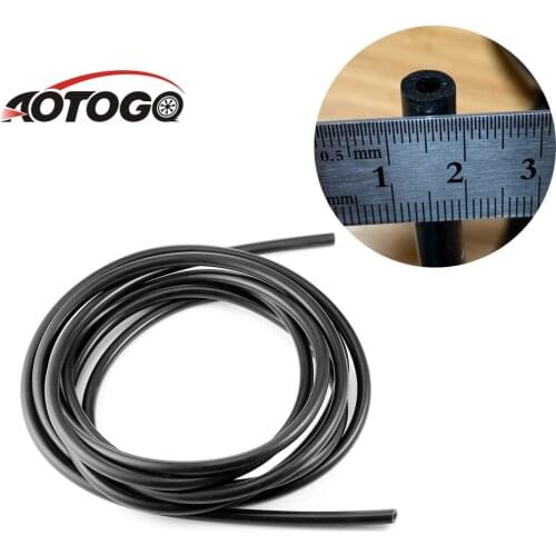 Air intake pipe vacuum pipe intake hose 3mm Coolant return pipe 3M inner wall thickness 2mm outer diameter 7mm Car Accessories