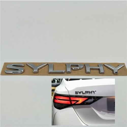 Car Styling For Nissan Sylphy Rear Trunk Tailgate Emblem Badge Logo Symbol Decals