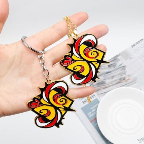 Anime SK8 The Infinity Keychain Cartoon Reki Kyan Miya Langa Pendant Key Ring Metal Women Men Key Trinkets COstume Jewelry Porte