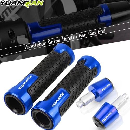 FOR SUZUKI GW250 INAZUMA GW 250 2012-2018 2013 2014 2015 2016 CNC Motorcycle 7/8" 22MM Handlebar Hand Grips Handle Bar End Cap