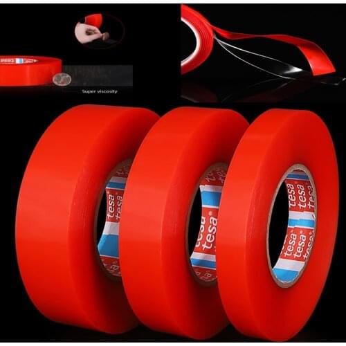 Double Sided tape 3m 8mm-50mm Width Strong Clear Transparent Tape Washable Adhesive Nano Traceless Sticker Glue Tape