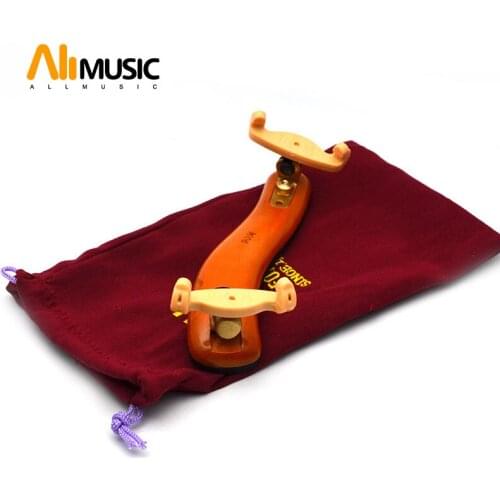 FOM ME-034 MapleWood with 5mm Sponge Back Shoulder Rest for 1/4 Violin Parts