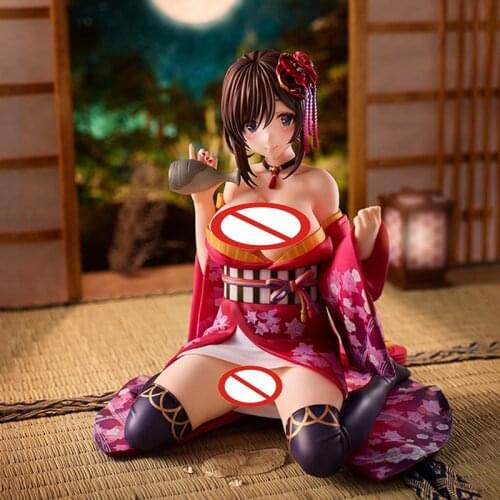 Anime Native Mataro Peeled Back Kimono PVC Action Figure Japanese Anime Figure Model Toys Collectible Doll Gift
