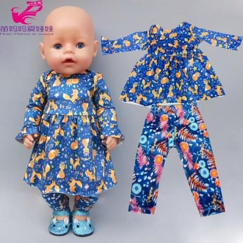 Baby new born Doll cute sleeping dress 18" American OG girl Doll outfits kids toys wears