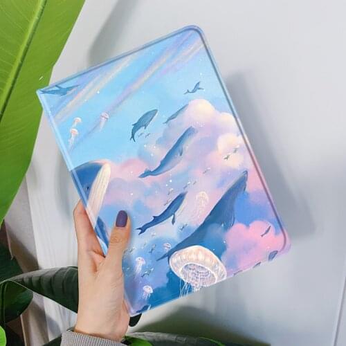 Cute Case for iPad Air 1 2 3 4 Case Smart Stand with Soft TPU Back Cover for iPad Pro 11 10.9 10.5 10.2 9.7 2020 2019 Mini Capa