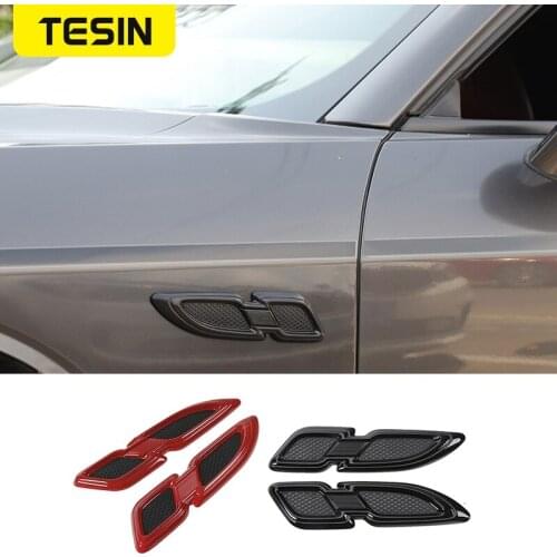 Car Stickers for Car Whole Body Air Vent Leaf Plate Decoration for Dodge Challenger for Charger for Jeep Wrangler JK Accessories