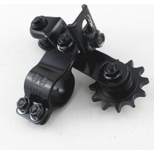 Motorcycle Chain Tensioner Circular Fork High strength steel Anti-skid Chain Guide chain Bolt On Roller Chain Adjuster