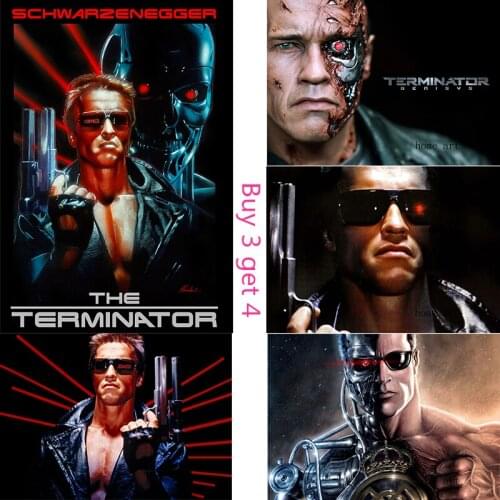 The terminator Poster Clear Image Wall Stickers Home Decoration Good Quality Prints White Coated Paper