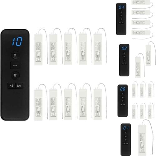Universal RF 433.92Mhz Wireless Remote Control Transmitter AC123 Receiver AC226 for Blinds Automated Curtains
