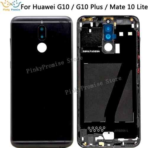 For Huawei Mate10 lite Battery Cover Back Door Housing Nova 2i Rear Case Chassis For Huawei Mate 10 Lite Battery Cover Replace