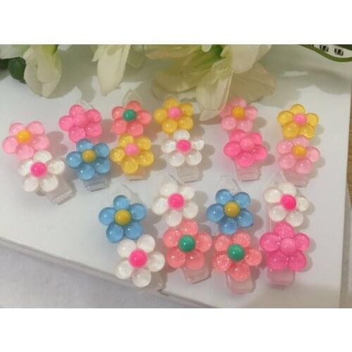 Pet hair clip acrylic headdress pet puppy hair ornaments supplies 20pcs/lot