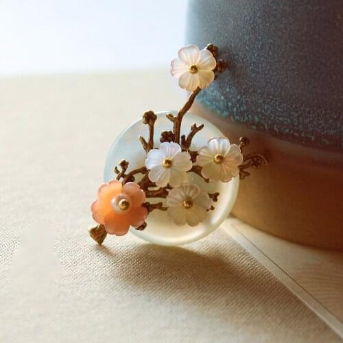 Original Design Brooch Vintage Jewelry Classical Chinese Style Cheongsam Accessories Ancient Costume Women Brooches Pins