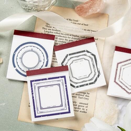 30Pcs/Lot Fantasia Series Frame Material Paper Junk Journal Planner Scrapbooking Vintage Decorative DIY Craft Paper