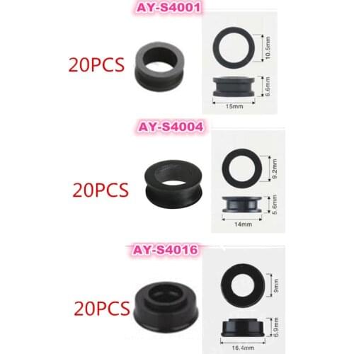 Wholesale 60pieces Fuel Injector rubber Seals Top Quality For Fuel Injector Repair Kit