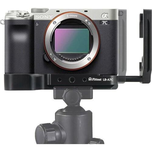 Quick Release L Plate Bracket Holder Hand Grip for Sony Alpha 7C