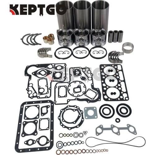 Overhaul Rebuild Kit D950 For Kubota Engine B7200D B1750D B8200E F2100 Tractor