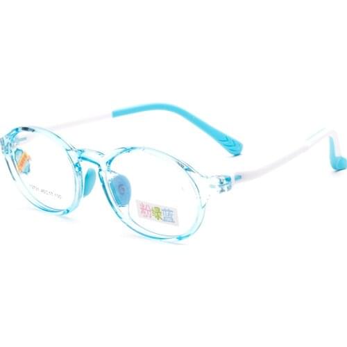 Childrens glasses Boy Girl Eyeglasses Lightweight Eyewear Frame Children Prescription Glasses frame Silicone nose care 3731