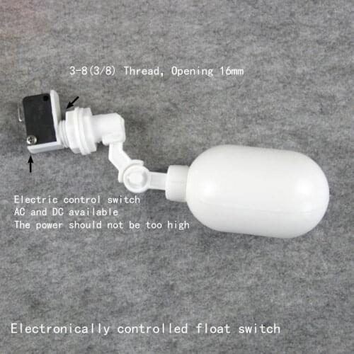 Electric float switch liquid level induction switch pure water machine control switch water level control switch controller 1Pcs