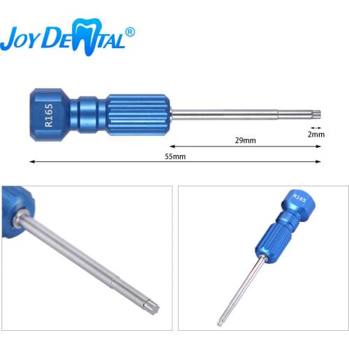 Dental Implant Tools Screwdriver 1.0 1.2 1.27 1.4 R155 R165 Autoclavable Holder Box Micro Screw Driver