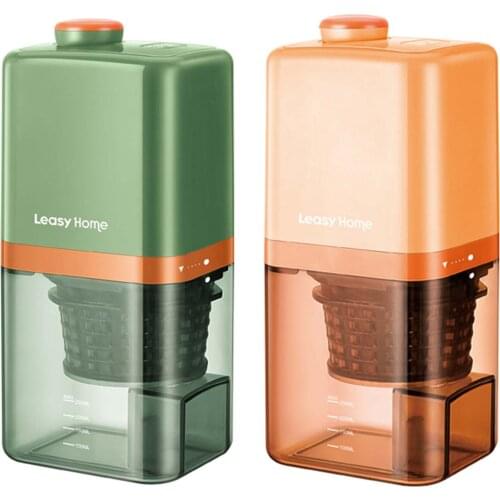 Portable Juicer 60W Multifunction Handheld Fruit Extractor Blender Machine USB Easy Clean for Orange Fruit Squeezer