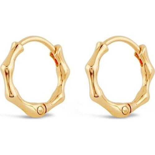 Geometric simple 925 sterling silver jewelry wholesale mini small huggie hoop earring 925